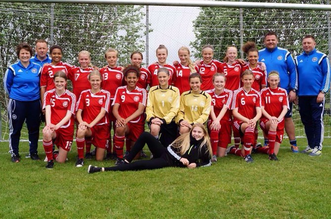 DBU jylland syd u14 piger 2016